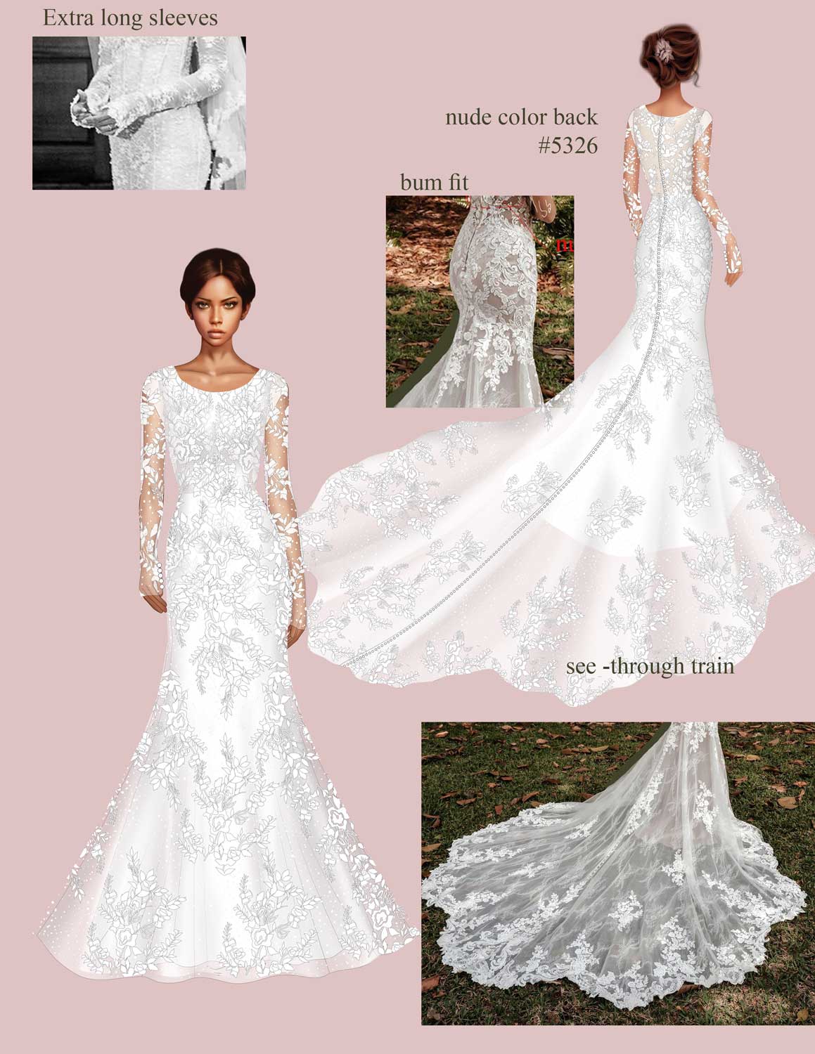 The perfect gift for... - Dreamlines Wedding Dress Sketch | Facebook