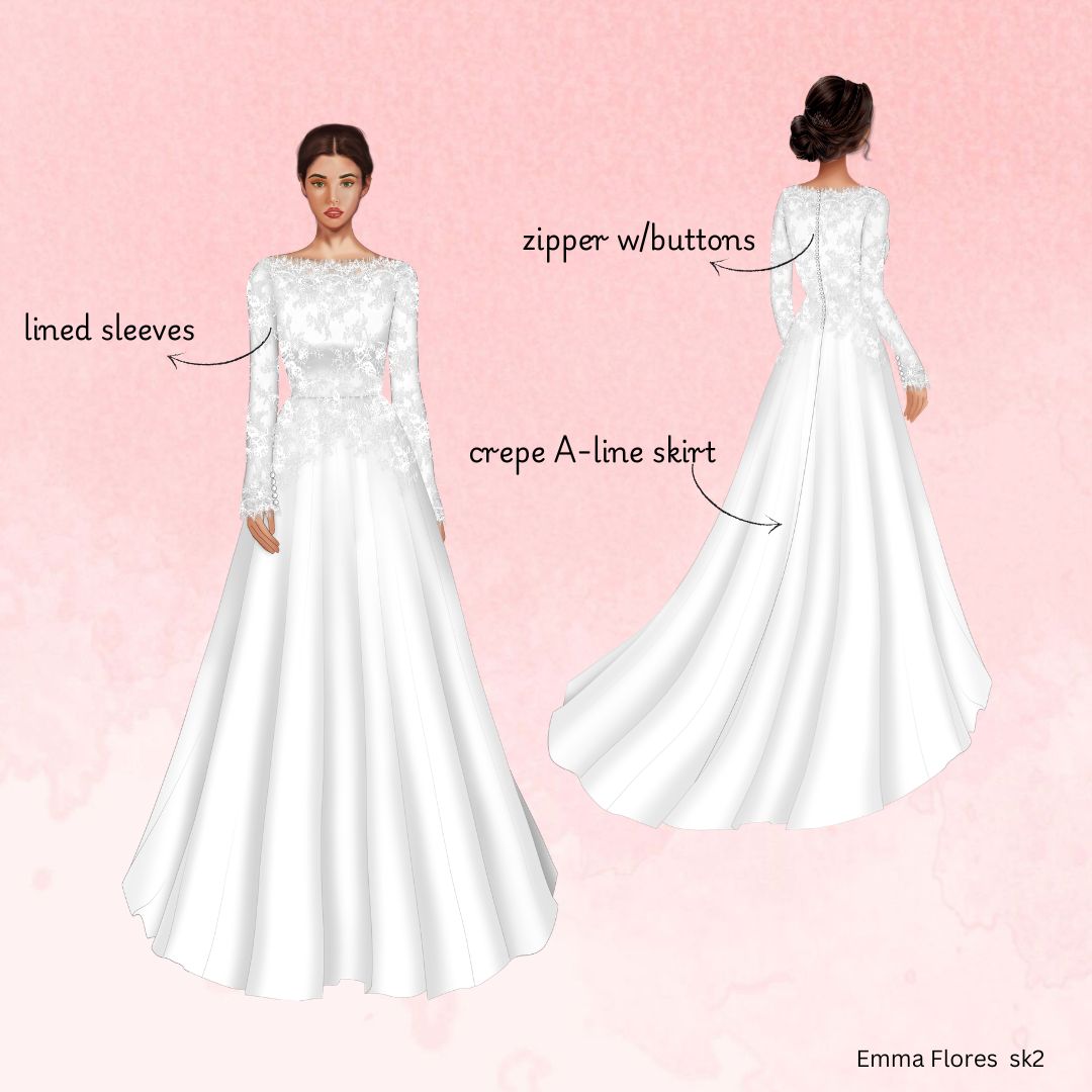 Emma Flores- Custom Order ( deposit)